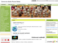 Frontpage screenshot for site: Osnovna škola Pavao Belas (http://www.os-pavao-belas.skole.hr)