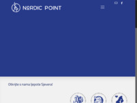 Frontpage screenshot for site: Nordic Point (http://www.nordicpoint.net)