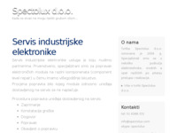 Frontpage screenshot for site: Spectolux d.o.o. za proizvodnju trgovinu i usluge (http://www.spectolux.com)