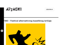 Slika naslovnice sjedišta: Faki XII - Festival alternativnog kazališnog izricaja (http://www.attack.hr/faki)