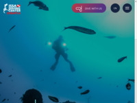 Frontpage screenshot for site: (http://www.scubadiving.hr)