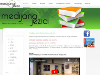 Frontpage screenshot for site: Medijana jezici d.o.o. škola stranih jezika (http://www.medijana.hr/)