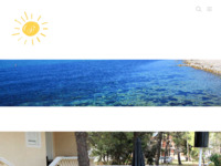 Frontpage screenshot for site: Apartmani Bolčević - Otok Vir (http://www.vir-apartman.com)