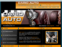 Frontpage screenshot for site: (http://www.darioauto.hr)