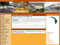 Frontpage screenshot for site: II. osnovna škola Čakovec (http://www.os-druga-ck.skole.hr)