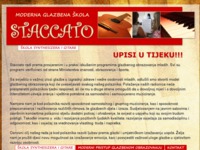 Frontpage screenshot for site: (http://www.staccato.com.hr/)