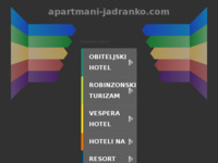 Frontpage screenshot for site: (http://www.apartmani-jadranko.com)