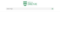 Frontpage screenshot for site: Drenje (http://www.drenje.hr)