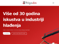 Frontpage screenshot for site: (http://www.frigo-dm.hr)