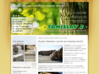 Frontpage screenshot for site: Pilana Tomislav 2, Ćurlovac (http://tomislav2.hr/)