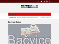 Frontpage screenshot for site: Bačvice online (http://www.bacvice.com/)