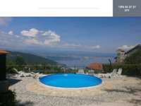 Frontpage screenshot for site: Apartmani Mošćenička Draga (http://www.sobe-taxi-mikleus.com/)