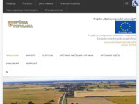 Frontpage screenshot for site: Općina Privlaka (http://opcina-privlaka.hr/)