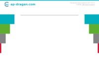 Frontpage screenshot for site: (http://www.ap-dragan.com/)