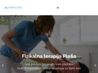 Slika naslovnice sjedišta: Tomislav Pleša - Fizikalna terapija i rehabilitacija, Zagreb (http://www.fizikalnaterapija-plesa.hr)