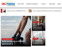 Frontpage screenshot for site: Cro-Ponuda.eu (http://www.cro-ponuda.eu)