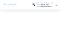 Frontpage screenshot for site: Komponenta d.o.o. (http://www.komponenta.com)