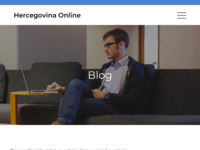 Frontpage screenshot for site: (http://www.hercegovina.com.hr)
