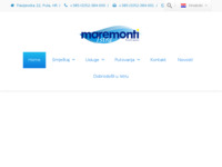 Frontpage screenshot for site: (http://www.maremonti-istra.hr/)