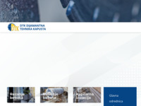 Frontpage screenshot for site: Dijamantna tehnika Kapusta (http://www.dtk.hr/)