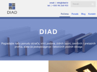 Frontpage screenshot for site: Diad konstrukcije d.o.o. (http://www.diad.hr/)
