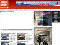 Frontpage screenshot for site: (http://www.automotovision.hr/)