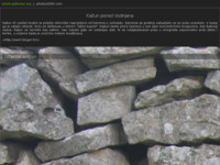 Frontpage screenshot for site: Istarski kažun (http://www.photo-galleries.org/kazun.htm)