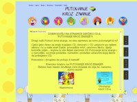 Frontpage screenshot for site: (http://putovanjekrozznanje.ffzg.hr/)