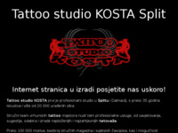 Frontpage screenshot for site: (http://www.tattookosta.com/)