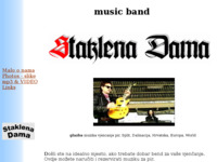 Frontpage screenshot for site: Staklena dama - band (http://www.inet.hr/~bkrivec/)