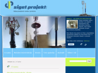 Frontpage screenshot for site: (http://www.siget-projekt.hr)
