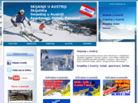 Frontpage screenshot for site: Skijanje u Austriji (http://www.skijanje.at)