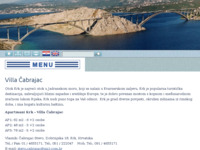 Frontpage screenshot for site: Apartmani Krk - Čabrajac (http://www.apartmanikrk-cabrajac.hr)