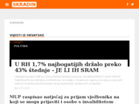 Frontpage screenshot for site: Internet portal - Grad Skradin (http://grad-skradin.net/)