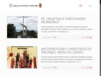 Frontpage screenshot for site: Udruga antifašista Dubrovnik (http://www.uafdu.hr/)