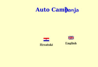 Frontpage screenshot for site: Auto kamp Banja (http://www.autokamp-banja.com/)