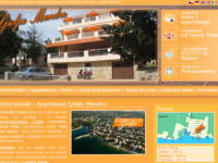 Frontpage screenshot for site: Apartmani Ljulja Mandre (http://www.ljuljamandre.com)
