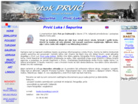 Frontpage screenshot for site: Otok Prvić (http://www.otokprvic.info)