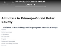 Frontpage screenshot for site: (http://www.croatia-serbia.com)