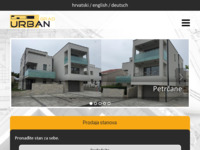 Frontpage screenshot for site: (http://www.urbangrad.hr)