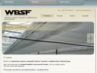 Frontpage screenshot for site: WBSF - Informatika, montaža i uzgoj cvijeća (http://winter.hr/)