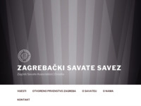 Frontpage screenshot for site: Zagrebački savate savez (http://www.zgsavate.hr)