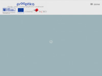 Frontpage screenshot for site: Prooptika d.o.o. Zagreb (http://www.prooptika.hr)