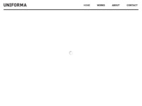 Frontpage screenshot for site: Uniforma studio (http://uniforma.hr/)