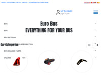Frontpage screenshot for site: Eurobus prvo mjesto za kupovinu i prodaju autobusa (http://www.eurobus.hr)