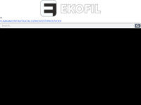 Frontpage screenshot for site: (http://www.ekofil.hr)