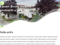 Frontpage screenshot for site: Dom Novi život (http://www.novi-zivot.com)