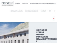 Frontpage screenshot for site: Agencija za razvoj Splitsko-dalmatinske županije (http://www.rera.hr)