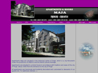 Frontpage screenshot for site: Apartmani i sobe Maja Trogir (http://www.maja-ap.com)