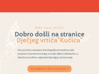 Frontpage screenshot for site: (http://www.djecji-vrtic-kucica.hr/)